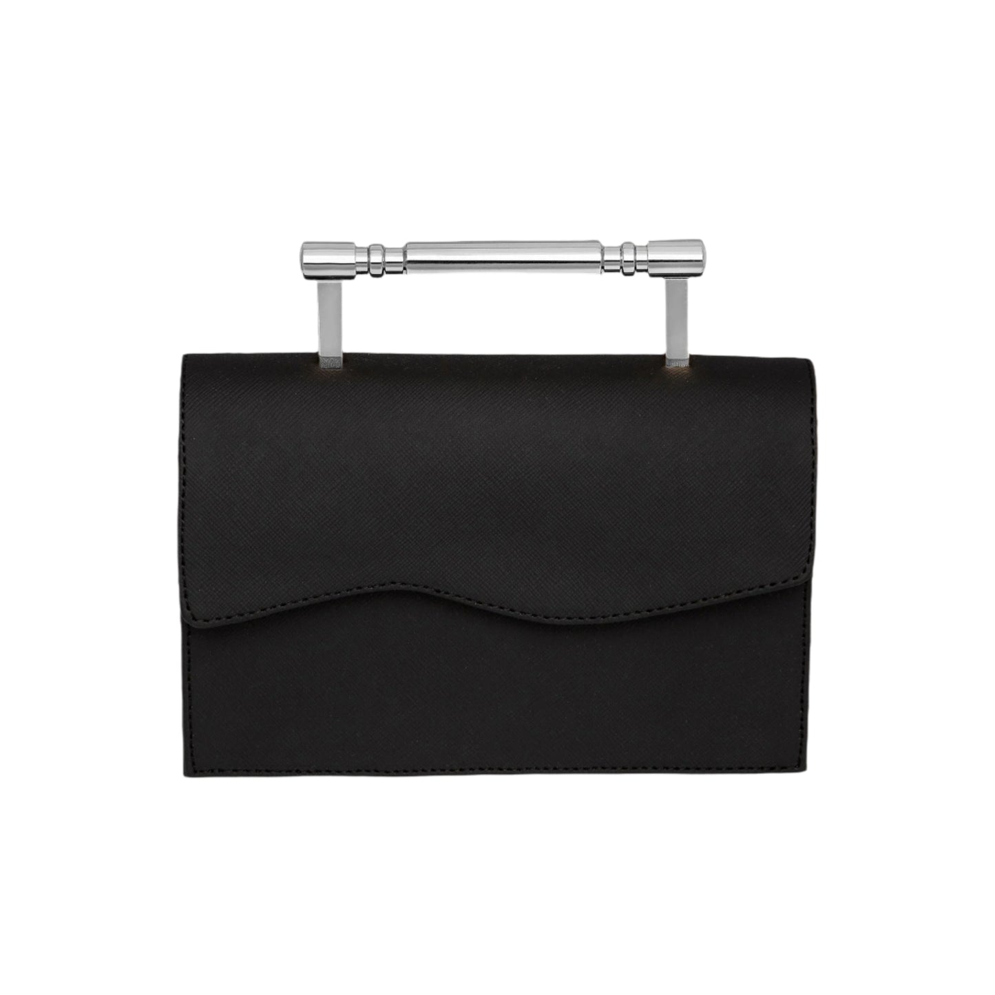Iris Black Saffiano